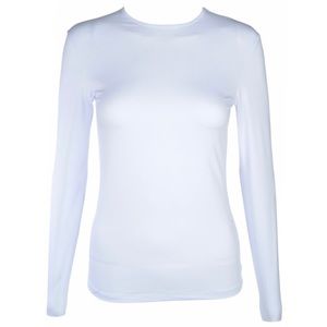 Junees Luda layering top. WHITE